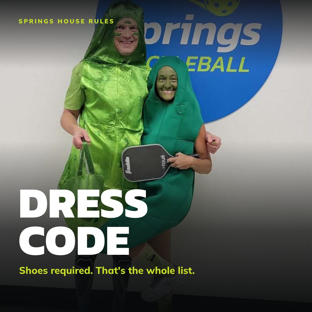 House Rules · dress code