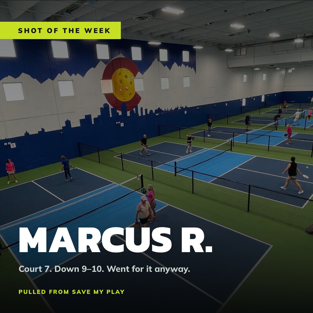 Shot of the Week · straight off the court cameras